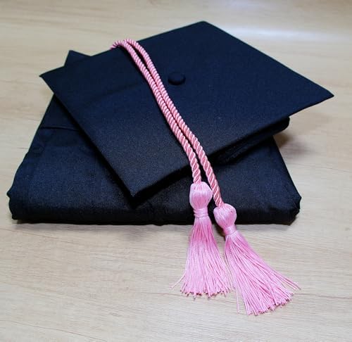 Graduation Honor Cords, 68" Long (Pink) - Image 2