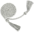 Honor Cords Graduation Cords 2026 Silver Honors Cords for Graduation Ropes Honors Cords Graduation Accessories 67" Long Braided Cords for 2026 Graduation Decorations Bachelor Gown by FFNMU
