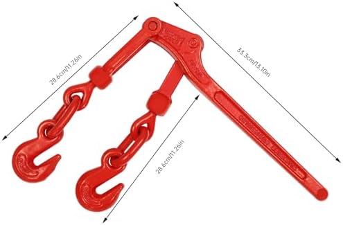 5/16" - 3/8" Lever Load Chain Binder, Heavy Duty Lever Style Snap Binders, 9200 Lbs Working Load Limit, Lever Chain Binders for Flatbed Truck Trailer - Image 7