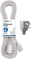 Appliance Extension Cord - 9ft Heavy Duty Gray Extension Wire for Appliance by DDON+USA