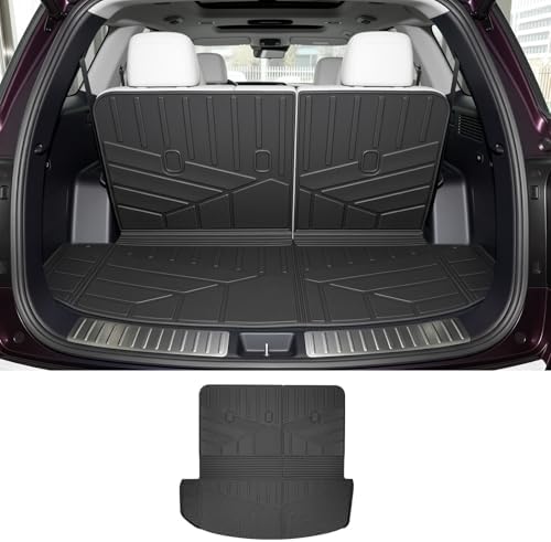 Cargo Mat Compatible with 2026 Hyundai Palisade Cargo Liner Trunk Liner Seatback Protector for Hyundai Palisade Accessories(26 Palisade) by HUYINPJ