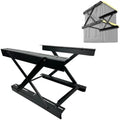 Koova Dual Rail Heavy Duty Overhead Garage Storage System - Stacking Overhead Storage Rails, Made in USA, Easy Installation, Hardware Included, Tote Bin Storage Solution by Koova