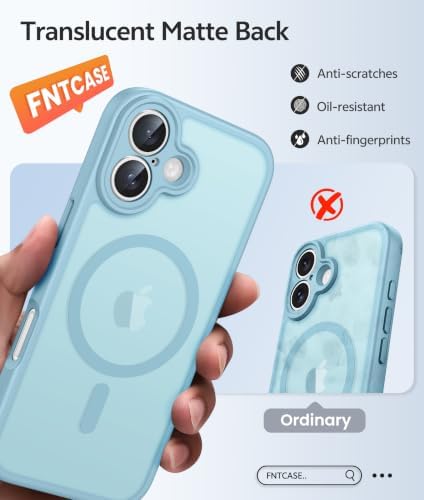 FNTCASE for iPhone 17 Case, Compatible with Magsafe, Glass Screen Protector - Image 6
