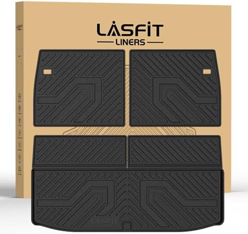 LASFIT Cargo&Backrest Mats for 2022-2025 Mitsubishi Outlander by LASFIT