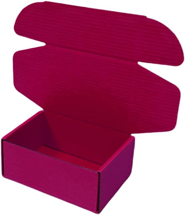 50 Pcs 4.3 x 3.1 x 2 inches Mini Size Corrugated Cardboard Gift Boxes - Image 5