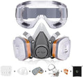 AirGearPro G-500 Reusable Respirator Mask with A1P2 Filters | Anti-Dust Mask Ideal for Painting, Woodworking, Construction, Sanding, Spraying, Chemicals, DIY etc by Airgearpro