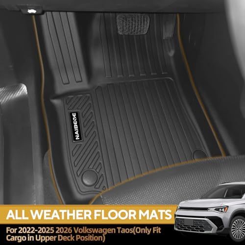 Naibeve Floor Mats for 2022-2026 Volkswagen Taos AWD - Image 2