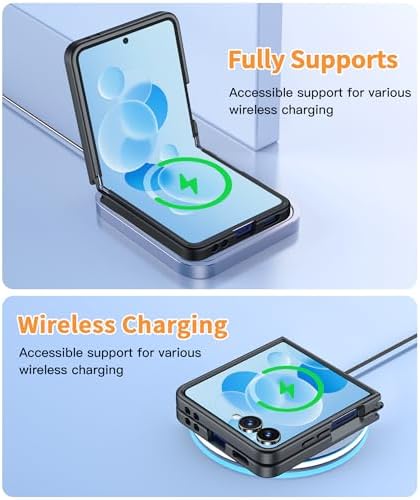 FNTCASE for Samsung Galaxy Z Flip 7 Case, Fit for Magsafe, Screen Protector - Image 6