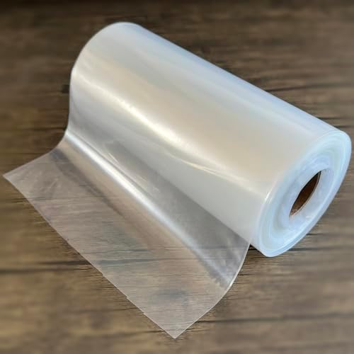 2mil Poly Tubing Roll 8 inches×160 Feet Food Grade LDPE Resin for Custom Length Packaging by CarbonFiberManufacturer