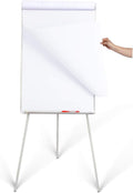 Whiteboard Easel 36" x 24" Height Adjustable, Magnetic Dry Erase Board by DexBoard
