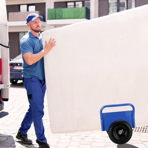 Heavy Duty Panel Dolly Slab Dolly 10 Inch Solid Rubber Tires - Image 6