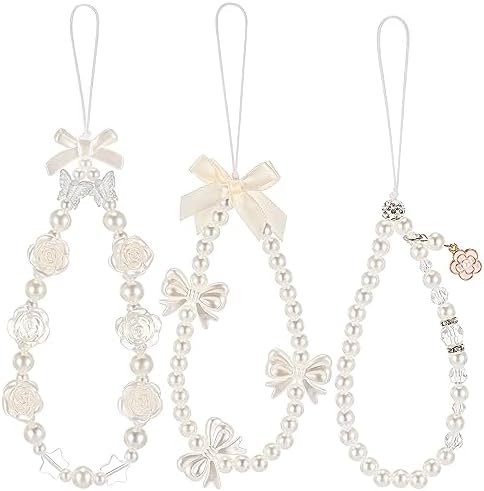 Ecally 3 Pcs Phone Charms Strap Camera Wrist Strap by Ecally