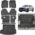 Floor Mat for 2025 2026 Acura ADX Trunk Mat & Backrest Mat，TPE All-Weather Set Cargo Liners Covering The Backrest, Custom Fit Non Slip-car mats Accessories by Unknown