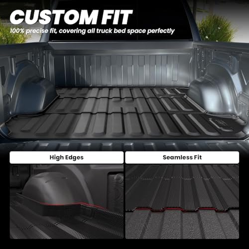 LASFIT 6.4FT Truck Bed Mat for RAM 1500 2019-2026 Standard Bed 76.3inches - Image 3