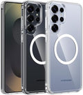 FNTCASE for Samsung Galaxy S25-Ultra Case Clear Compatible with Magsafe by FNTCASE