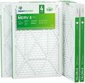 16x30x2 Air Filter TRIGHTFILTERS, Durable MERV 8 Pleated Home HVAC AC Furnace Heater Filters Replacement, Lightweight Compact Air Conditioner Filters 4 Pack by TRIGHTFILTERS