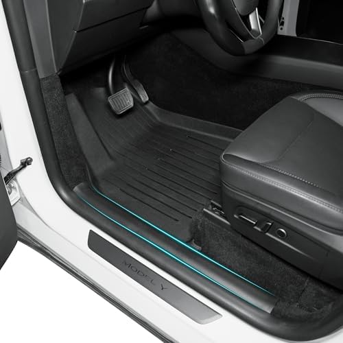 SUPER LINER Tesla Model Y Floor Mats 2025 2026 11-Piece Set TPE Material - Image 3
