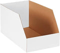 Jumbo Open Top Bin Boxes, 10' x 18' x 10', White, 25/Bundle by Unknown