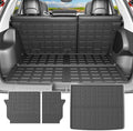 powoq Cargo Mat & Backrest Mats Compatible with 2019-2023 Jeep Cherokee by powoq