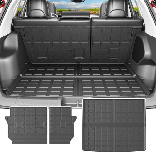 powoq Cargo Mat & Backrest Mats Compatible with 2019-2023 Jeep Cherokee by powoq