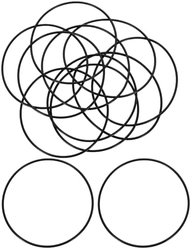 uxcell 10Pcs AS-038 NBR 70A O-Rings 2-5/8"ID x 1/16"CS/2.614"ID x 0.07"CS by uxcell