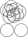 uxcell 10Pcs AS-038 NBR 70A O-Rings 2-5/8"ID x 1/16"CS/2.614"ID x 0.07"CS by uxcell