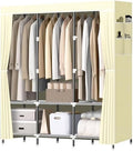 LOKEME Wardrobe Closet,Steel Pipe Diameter 19mm,Portable Closet for Bedroom by LOKEME-USDirect