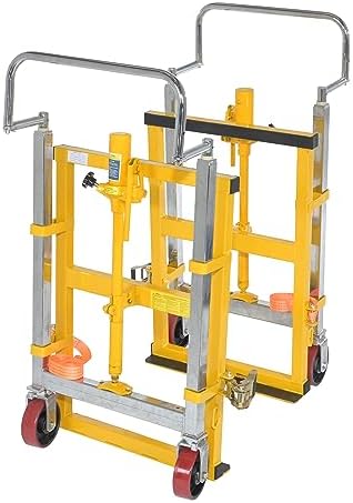 Vestil MFM-4000 Steel Machinery/Vending Machine Lifts 15 In. x 26-3/4 In. x 49-1/4 In. 4000 Lb. Capacity Yellow - Image 2
