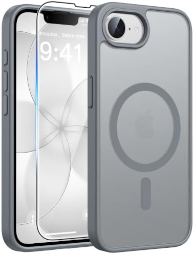 FNTCASE for iPhone 17e/ iPhone 16e Case, Fit for Magsafe, Screen Protector by FNTCASE