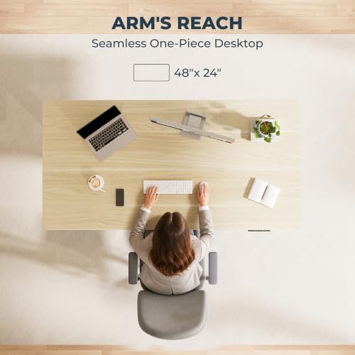 48x 24''One-piece Standing Desk Adjustable for Home Office - Image 3