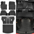 Naibeve Floor Mats for 2013-2016 Mazda CX-5 - All Weather Custom for Mazda CX-5 Floor Mats Liners 2 Row & Cargo Liner & Seats Back Cover Behind 2rd Row(Floor Liner+Trunk Mat+Backrest Mats) by NAIBEVE-USA