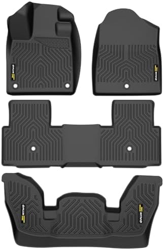 G-PLUS TPE Floor Mats Fit Honda Pilot 2023-2025,1st 2nd & 3rd Row by G-PLUS