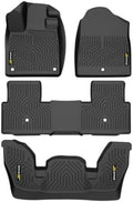 G-PLUS TPE Floor Mats Fit Honda Pilot 2023-2025,1st 2nd & 3rd Row by G-PLUS