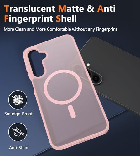 FNTCASE for Galaxy A26 5G Phone Case, Fit for Magsafe, Screen Protector - Image 5
