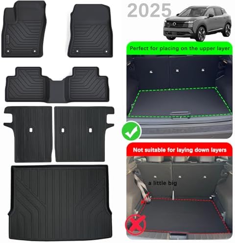 TPE All Weather Protection Floor Mats for 2025 2026 Nissan KICKS - Image 2