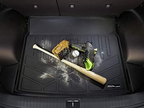 MAXLINER All Weather Cargo Trunk Liner Floor Mat Behind 2nd Row Seat Compatible with 2008-2016 Chrysler Town & Country - Image 4