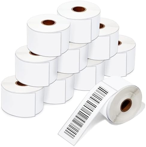 2" X 8" Direct Thermal Labels (2500 Count, 10 Rolls) - Long by AegisAdhesives
