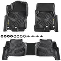G-PLUS TPE Cargo Liners Fit 2022-2025 Nissan Frontier Crew Cab w/Storage by G-PLUS