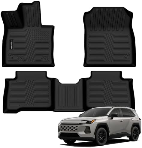 AUXKO All Weather Floor Mats for Toyota rav4 Hybrid 2026 (Not for PHEV) by AUXKO