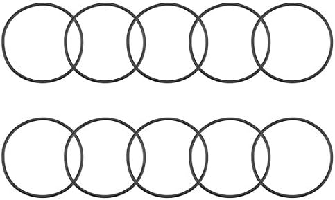 uxcell Nitrile Rubber O-Rings 72.3mm OD 67mm ID 2.65mm Width, Metric Nitrile Rubber Sealing Gasket, Pack of 10 by uxcell