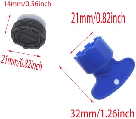 FDXGYH M 21.5 Faucet Aerator Wrench and 21.5 mm Faucet Filter Restrictor - Image 2