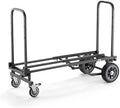 On-Stage UTC2200 Utility Cart (Rolling Dolly Handcart, Heavy-Duty Transportation, 485 Pound Weight Capacity, Load in and Load Out Equipment, Adjustable Length, Folding Handles, Locking Casters) by On-StageStands
