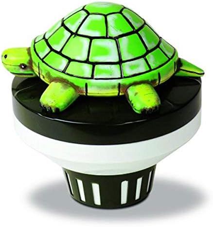 SWIMLINE | Large Capacity Floating Chlorine Tablet Dispenser | Turtle by Swimline