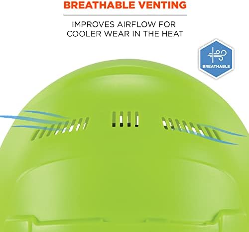 Ergodyne Skullerz 8966 Lightweight Cap-Style Hard Hat with Adjustable Venting - Type 1, Class C - Image 3