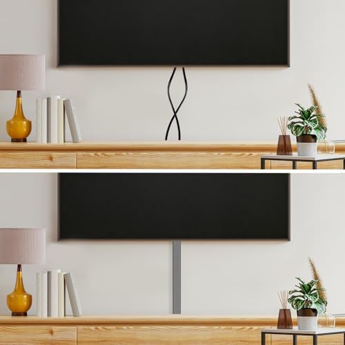 TV Cord Hider – Flexible Wall Cord Cover Slim Design Silicone Cable Raceway - Self Adhesive, Cut to Size Design for Hiding Wires on Wall - Clean Home Setup Cable Concealment (Grey 3 Feet) - Image 3