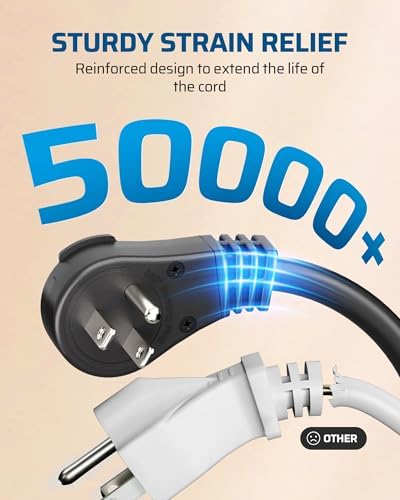 DEWENWILS 1FT 360° Rotating Flat Plug Extension Cord,16/3 Gauge, 3 Pack - Image 5