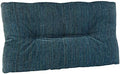 Klear Vu The Gripper Non-Slip Tufted Bench Cushion for Indoor Furniture, Assembled in USA, Entryway Storage, Bay Window, Corner Nook or Piano Seat, 27 Inches, Chenille Saphire by KlearVUHomeTextiles