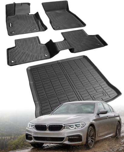 Floor Mats for BMW 5 Series 2017-2023(G30) 530i/530e/535i/540i/540d by RYStark