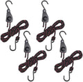 Longer 1/4" Adjustable Rope Hanger 4Pcs 12FT Tie Down Ropes by Unknown