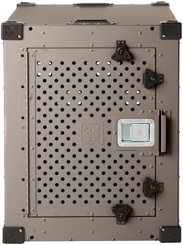 Impact High Anxiety Dog Crate - Escape Proof Kennel (Gray, 30") by ImpactDogCrates